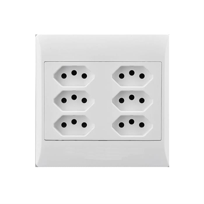 Socket E/Mate 4 X4 6 Xeuro White Es035