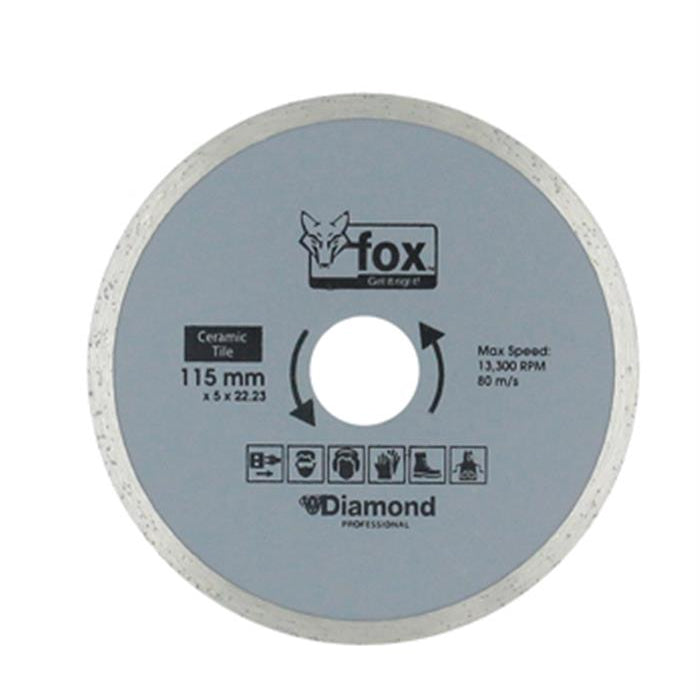 Diamond Disc Fox Cont 115Mm Tile Pro