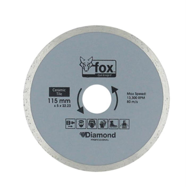 Diamond Disc Fox Cont 115Mm Tile Pro