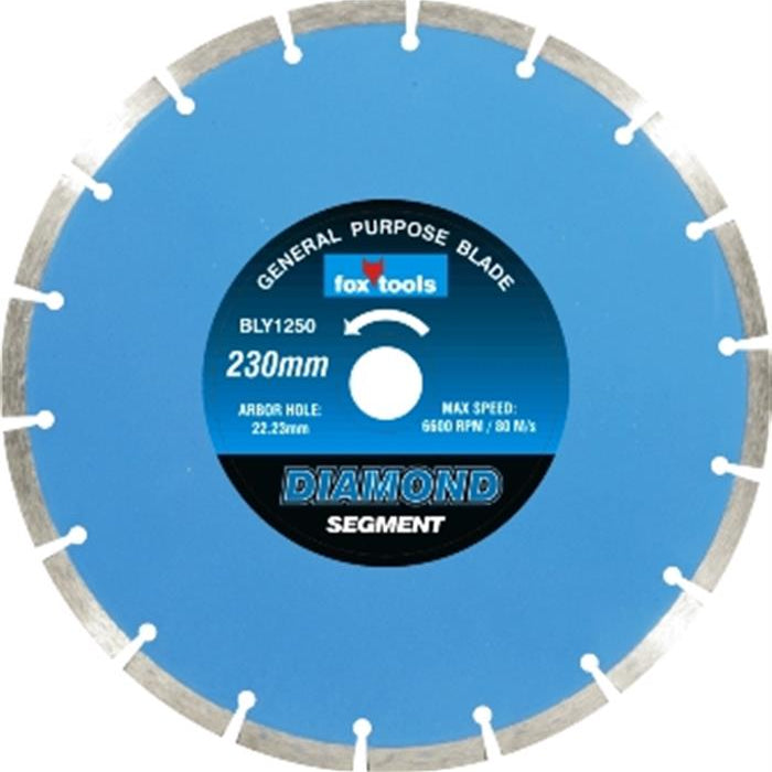Diamond Disc Fox Seg 230 Mm Concretepro Bly1250
