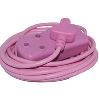 Pink 10m Extension Lead - SABS Approved Electrical Cord for Home & Office | Chavda.com