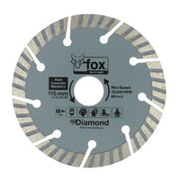 Diamond Disc Fox Curved 115Mm Masonrypro