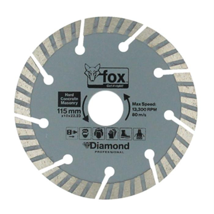 Diamond Disc Fox Curved 115Mm Masonrypro