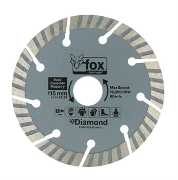 Diamond Disc Fox Curved 115Mm Masonrypro