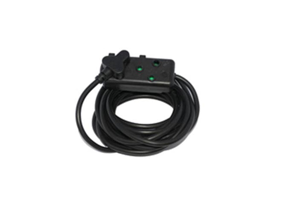 Extension Lead Mts  5Mx1.5Mm Black