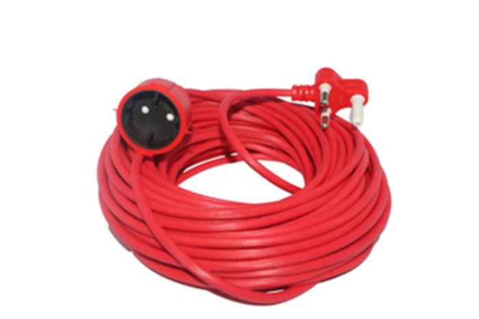 Red 20m Lawnmower Extension Lead - SABS Approved Cable