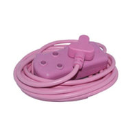 Extension Lead Mts 3 Mx1.0 Mm Pink Ele1030 Pink