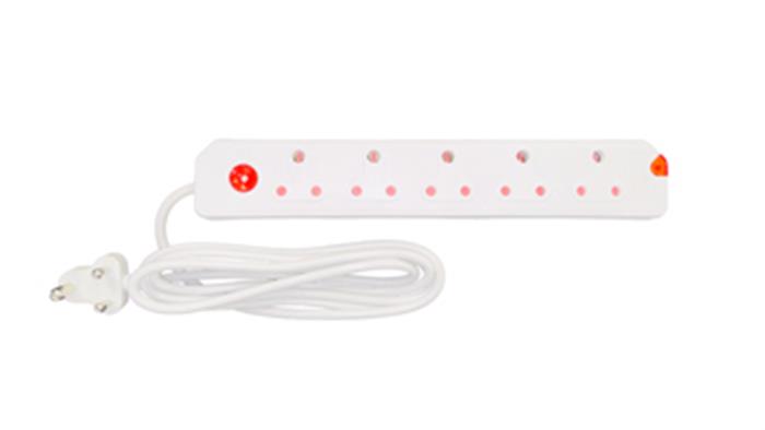 Mts Electric M/Plug 5 Way +3.0 M Cord Ele0840