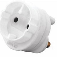 MTS Schuko Adapter: Euro Plug to South African Outlet - SABS Approved Electrical Adapter