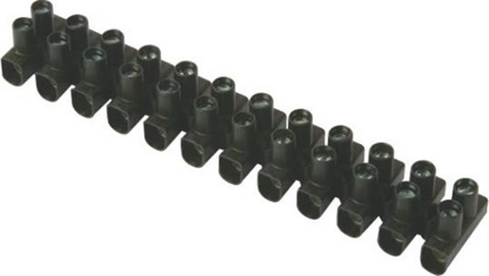 Connector Strip Black  6A P/10 Mts Xxx