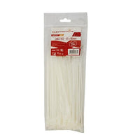 Cable Ties E/Mate White 190X4.7Mm/100Xxx