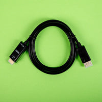 GIZZU 4K60Hz DisplayPort to HDMI Cable 1.5M - High-Resolution Video Adapter for HDTV, Monitors, and Projectors