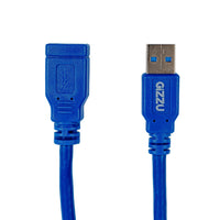 Gizzu USB 3.0 Extension Cable 5m - Blue-GCPU3UE5