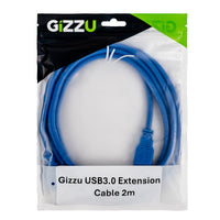 Gizzu USB 3.0 Extension Cable 2m-GCPU3UE2