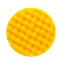 Mirka Golden Finish Pad-1, Yellow Waffle, 155mmx22mm, 2/pack -48