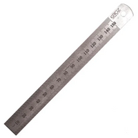 Stainless Steel Rule 6/150mm-123150510