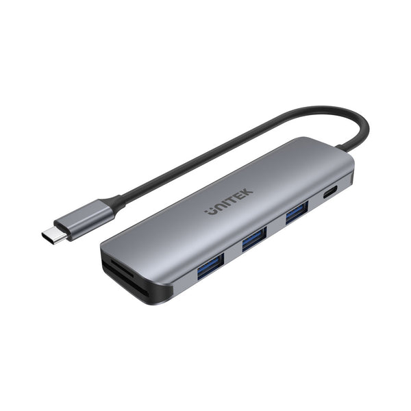 UNITEK USB3.1 3-PORT CARD  READER (H1107C)* - HUB-USB-5P-H1107C