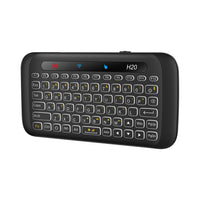 ZOWEETEK 2.4G MINI WIRELESS TOUCHPAD, KBD BLACK* - KBD-ZW-H20