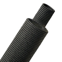 1M HEATSHRINK FABRIC 40MM TO 20MM BLACK(H2F1.58BK) - NET-SOCK-H2F1.58BK