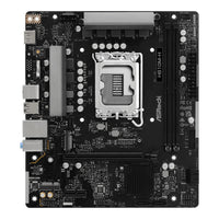 ASRock H810M-H Intel LGA1851 Micro ATX Motherboard - Black