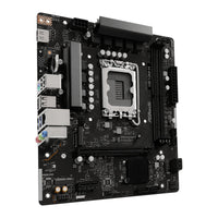 ASRock H810M-H Intel LGA1851 Micro ATX Motherboard - Black