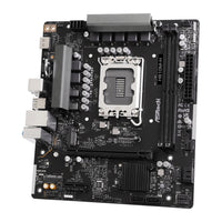 ASRock H810M-H Intel LGA1851 Micro ATX Motherboard - Black