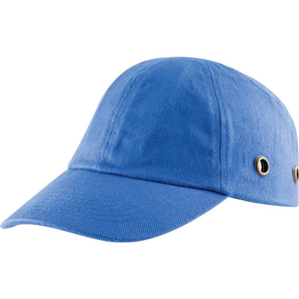 Royal Blue Baseball Bump Cap: Head Protection, Safety Headwear