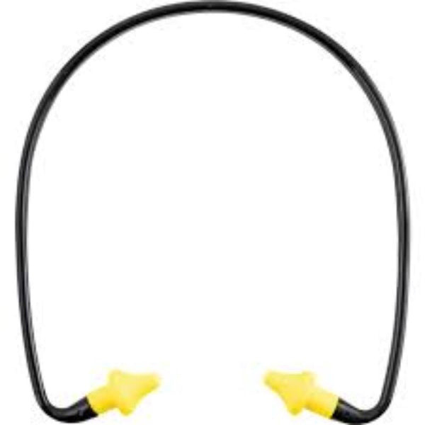 Halo BANDED EARPLUGS YELLOW ON BLACKBAND 21dB
