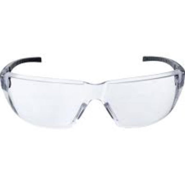 HALO Clear Safety Glasses - Comfort Soft Temples, EN 166 1FT Safety Rated Eye Protection | chavda.com