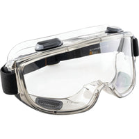 Halo Tiger Smoke Safety Goggles: Vented, Clear Anti-Fog Lens. Protective Eye Wear for Lab, Construction, Work. Shop Now!
