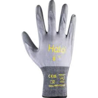 HALO Cut B Glove, 18 Gauge, PU Palm Coated - Size 6 | Protective Work Gloves