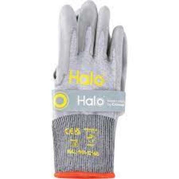 HALO Cut F Size 6 Gloves, PU Palm Coated, Industrial Work Gloves, Protective Gear - Buy at chavda.com