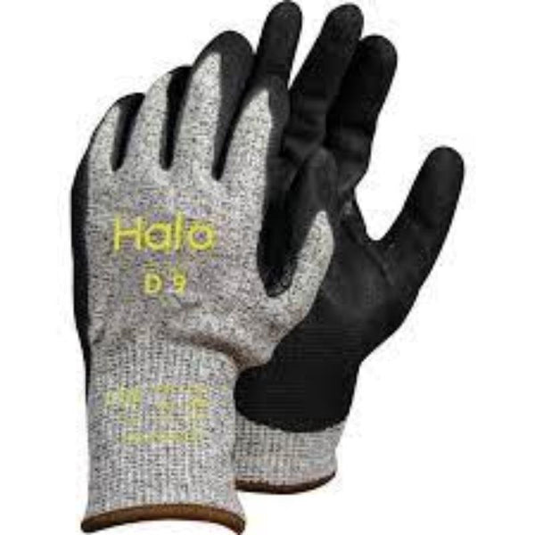Halo CUT D SANDY NITRILE GLOVE SIZE 6