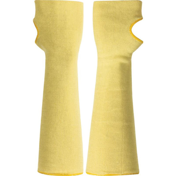 Halo KEVLAR CUT-3 SLEEVE 10" WITHTHUMB HOLE YELLOW (SGL)