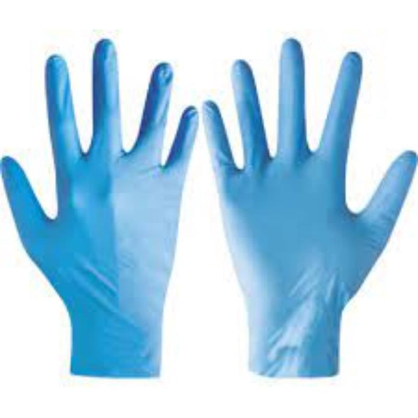 Halo GLOVES DISPOSABLE BLUE NITRILE3.5G (PK-90) (SZ-2XL)