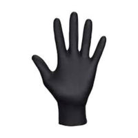 Halo NITRILE BLACK 8.6G DIAMONDTEXTURE GLOVES (PK-50) (SZ-S)