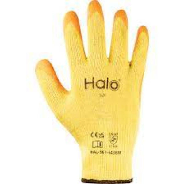 Halo  SEAMLESS LATEX GLOVES SIZE 10