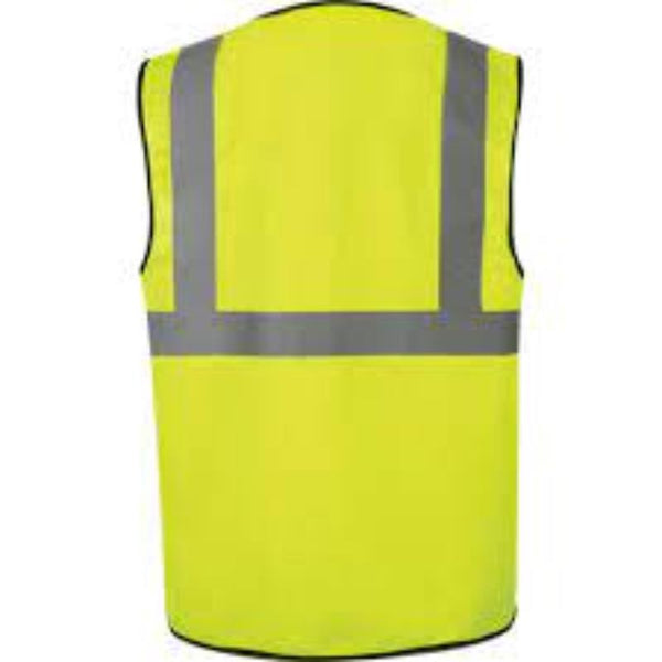 Halo HI-VIS WAISTCOAT 1BB & B(EN20471) YELLOW (XL)