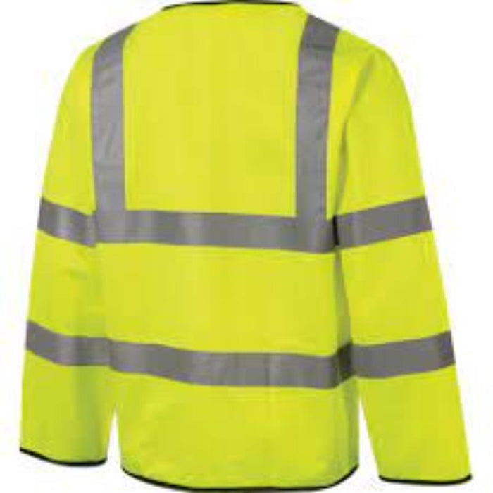 Hi-Vis Lightweight Jacket, EN20471 Yellow, Size M, Chavda.com