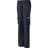 Cromwell Ladies Black Cargo Trousers, Size 20, 31-inch Leg. Women's Work Pants, Black Cargo Pants