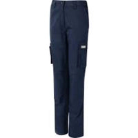 Cromwell Ladies Navy Cargo Trousers - Size 18, 33