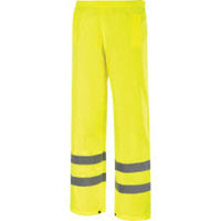 Cromwell Hi-Vis Yellow Ripstop EN20471 Trousers XL - High Visibility Work Pants Safety Gear