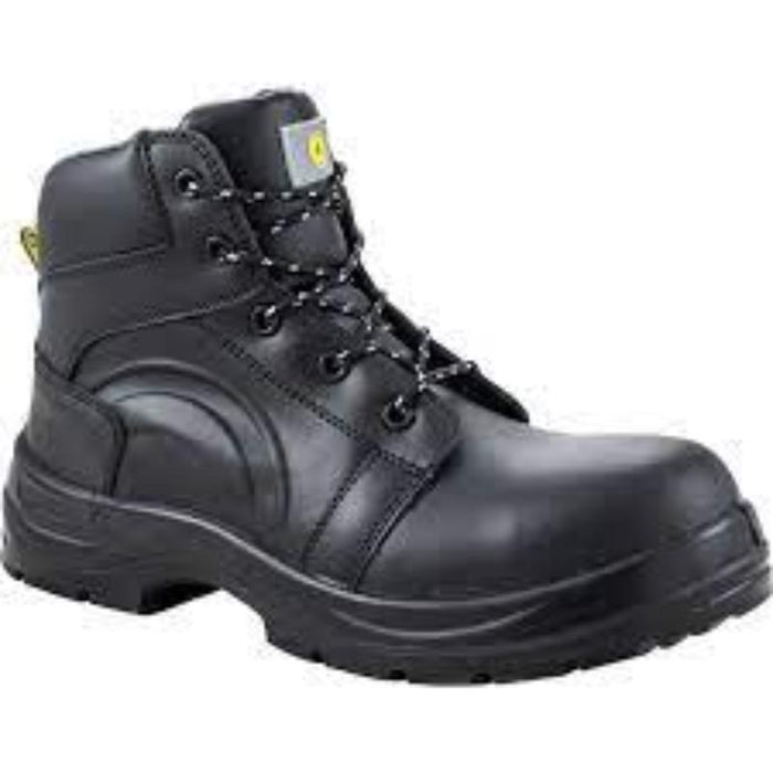 CROMWELL Ladies Black Boot S3 SRC Safety Boot - Size 3. Durable & protective work boot for women.