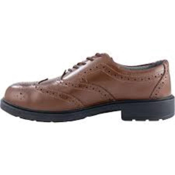 Cromwell HAL Brogue Shoe Brown S3 SRC Safety Work Shoe, Size 11. Stylish and durable footwear for professionals from chavda.com