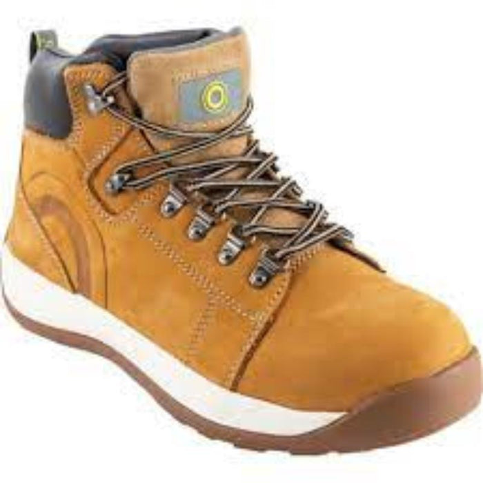Cromwell Tan Hiker Safety Boot S1P SRC Size 12, Men's Work Boot, Protective Footwear, Chavda.com