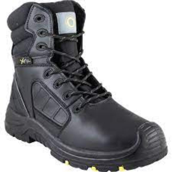 Halo METATARSAL NON METAL ZIP HIGH LEGWP BLACK BOOT SIZE 12