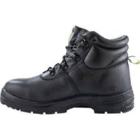 CROMWELL CHUKKA BOOT BLACK S3 SRC SIZE 4 - HAL9632004K, Black Leather Safety Boot, Work Boot, Chavda.com