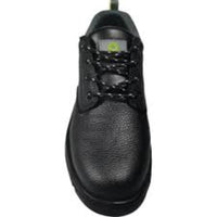 Cromwell Black Safety Shoe 4 Eyelet S1P SRC Size 10 - HAL9637810K | Chavda - Durable Work Shoe
