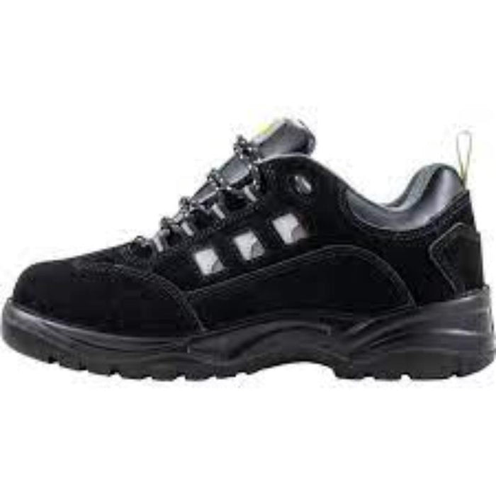 Cromwell Black Safety Trainer S1P SRC Size 12 (HAL9638112K) - Safety Shoes, Work Shoes