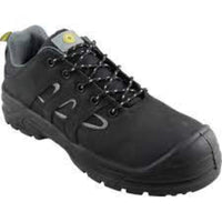 Cromwell Trainer Black Safety Shoe - S3 SRC, Size 6 - Work Boots, Industrial Footwear, Protective Gear